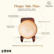 Plaque Side Plate - Beige